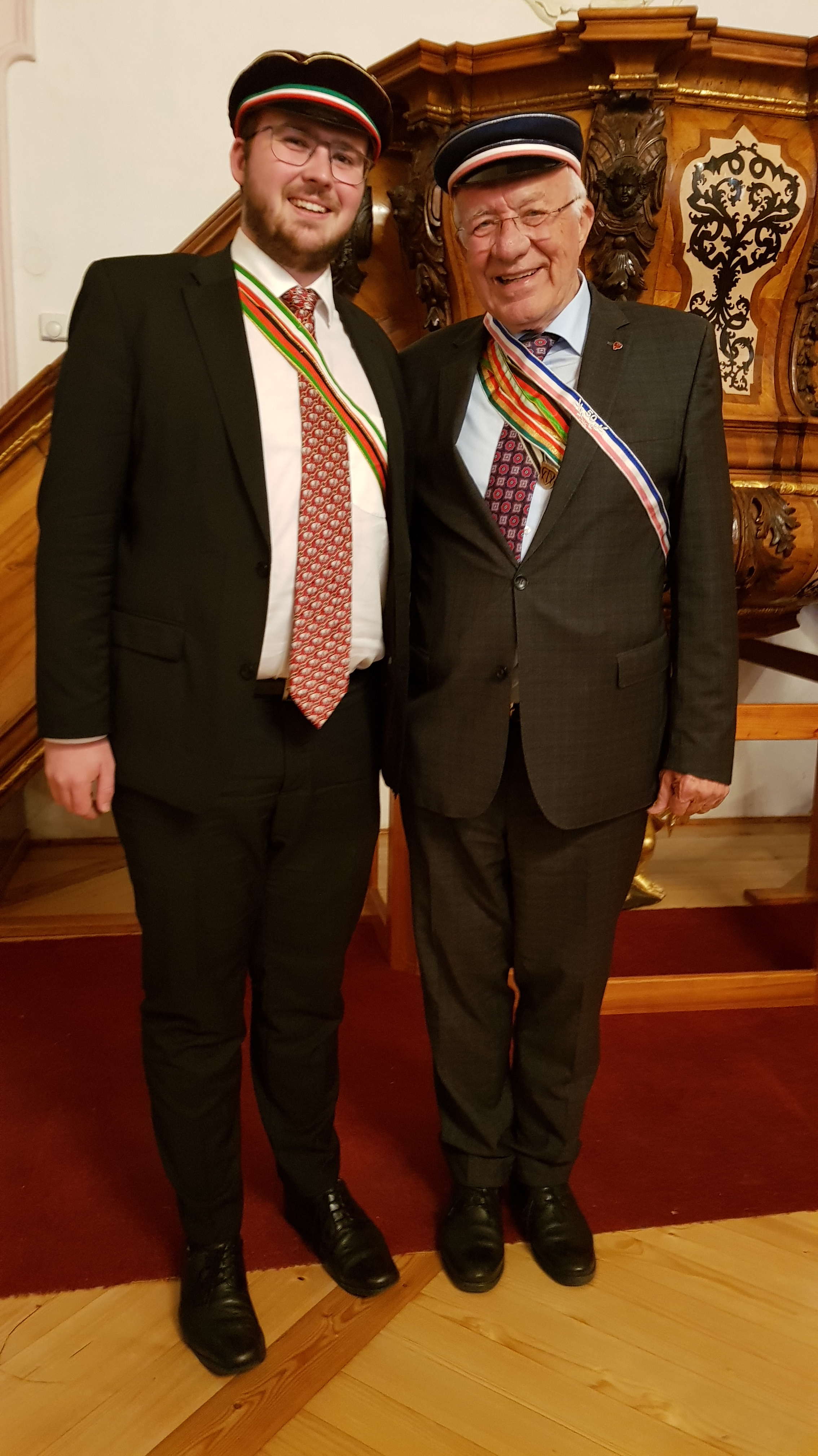 50 Semester Jubelband für Bbr. Dr.cer. Perkeo bei e.v. Flavia Lambach