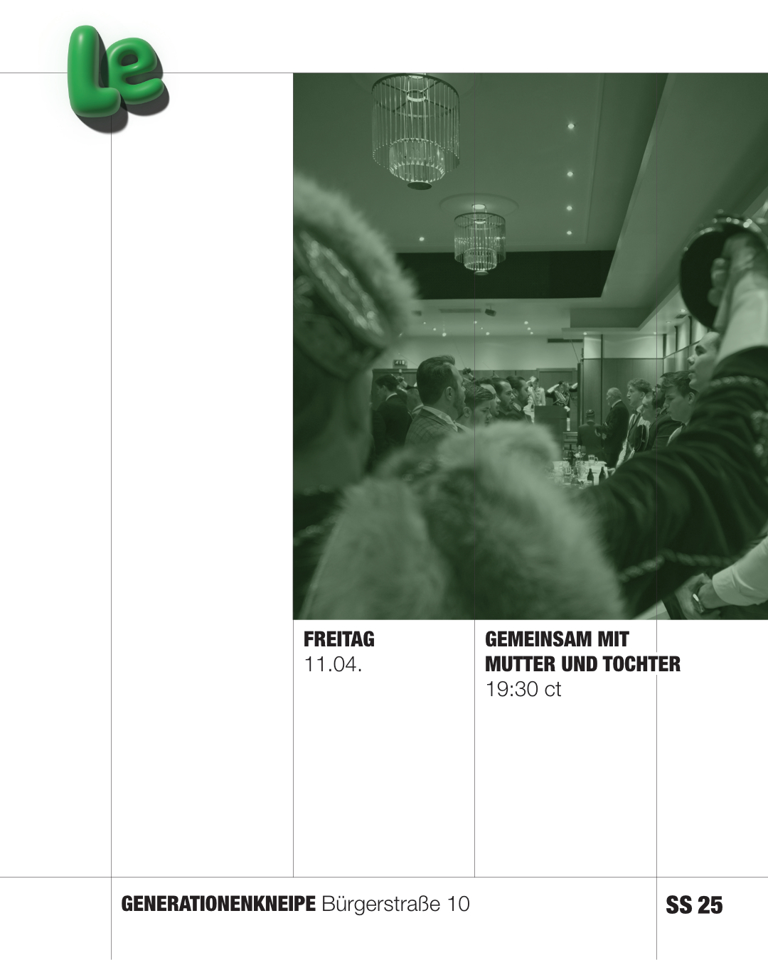 Einladung Generationenkneipe